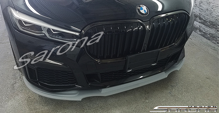 Custom BMW 7 Series  Sedan Front Lip/Splitter (2019 - 2022) - $390.00 (Part #BM-096-FA)